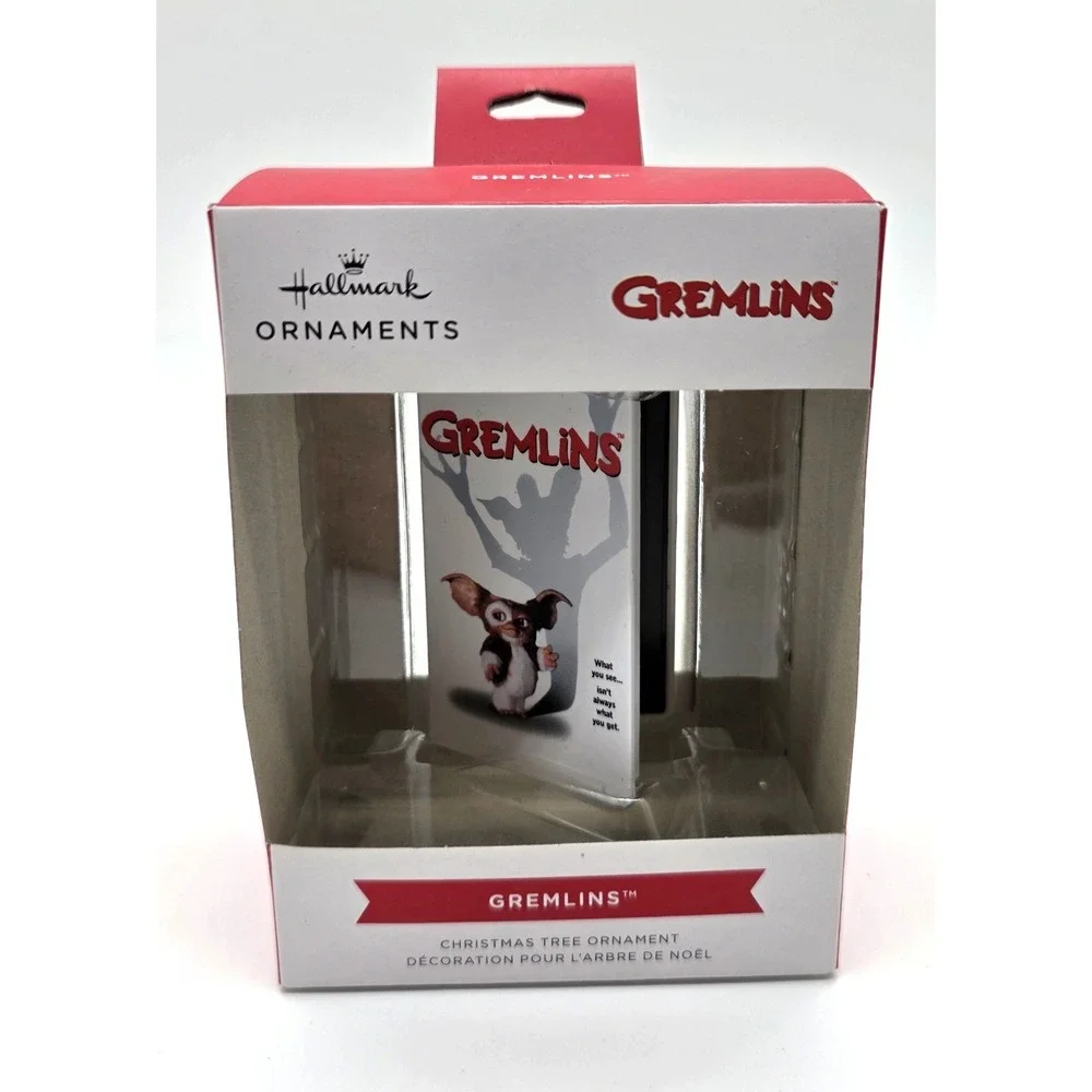 Hallmark Gremlins VHS Cassette Tape Retro Christmas Ornament‎ New